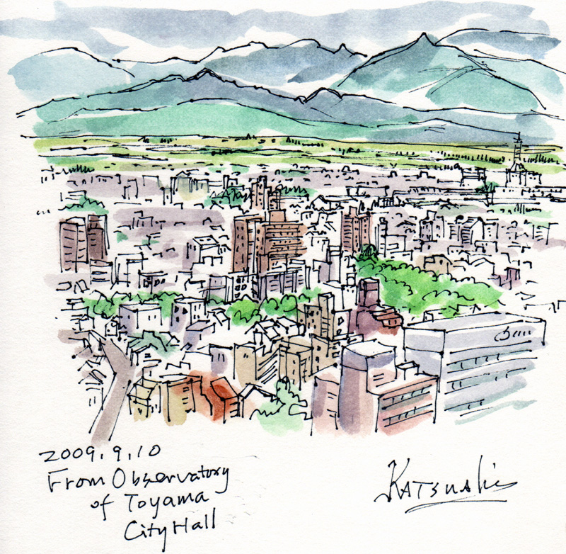 Toyama Bird's Eye View